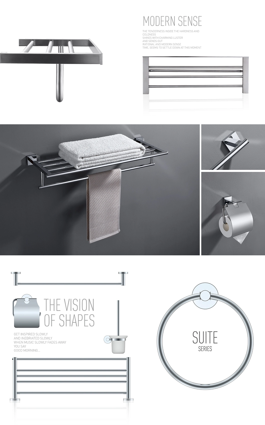 Ablinox Factory Precision Casting Hardware Hand Rail Bathroom Accessories